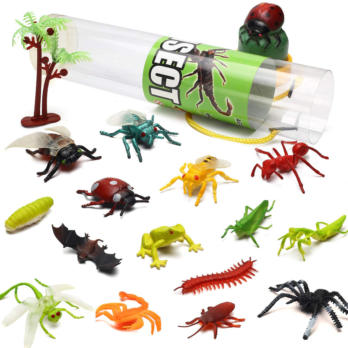 Yeonha Toys insect toys bulk set for sorting play.