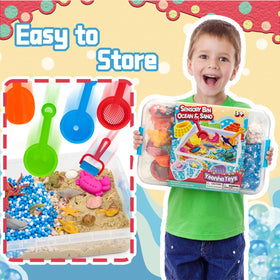 Yeonha Toys ocean and sand castle models inspire creative construction and fine motor skills.