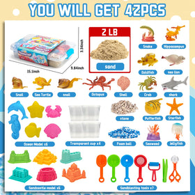 Yeonha Toys sea creatures models support tactile discovery and pretend play.
