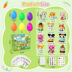 Yerloa building mat and instruction sheets for easy assembly