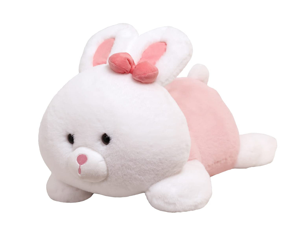 YESGIRL bunny plush 24in, full view for cozy cuddling and room decor