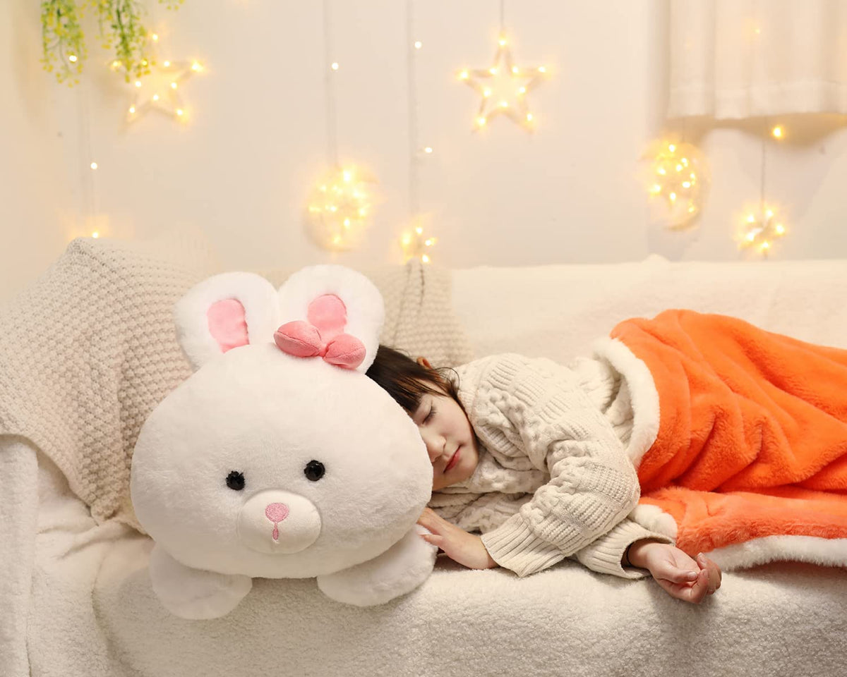 YESGIRL bunny plush 24in, gift-ready Easter present for kids and adults