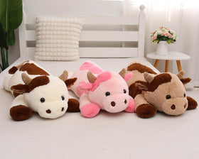 YESGIRL cow weighted plush bedroom decor adds whimsy and comfort to spaces