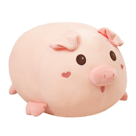 YESGIRL pig plush pillow 20.5 inch, soft and huggable for cozy beds.