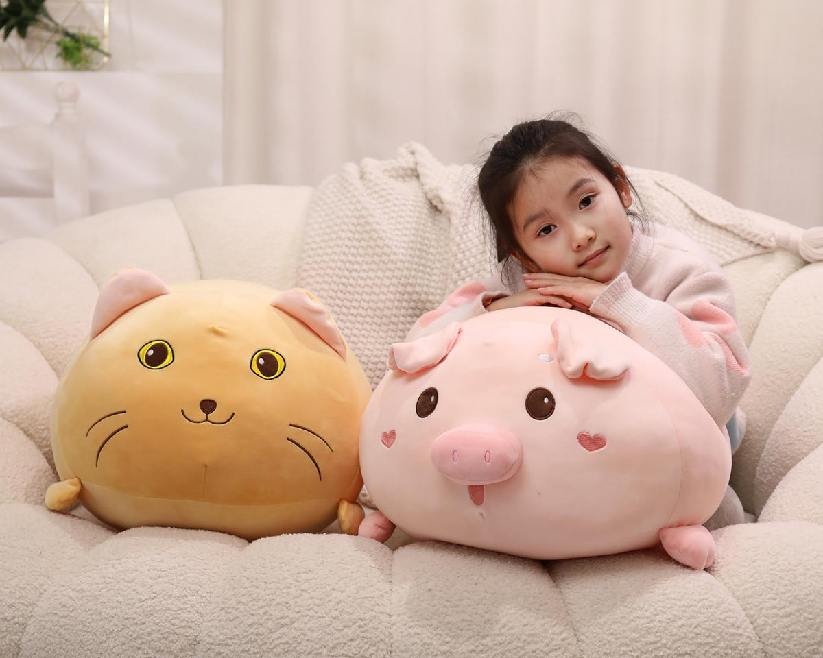 YESGIRL pig plush great as a gift-ready option for celebrations.