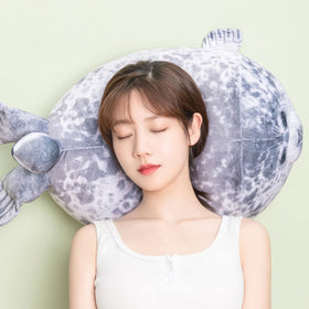 YESGIRL seal pillow bed decor suitable for bedrooms and living spaces