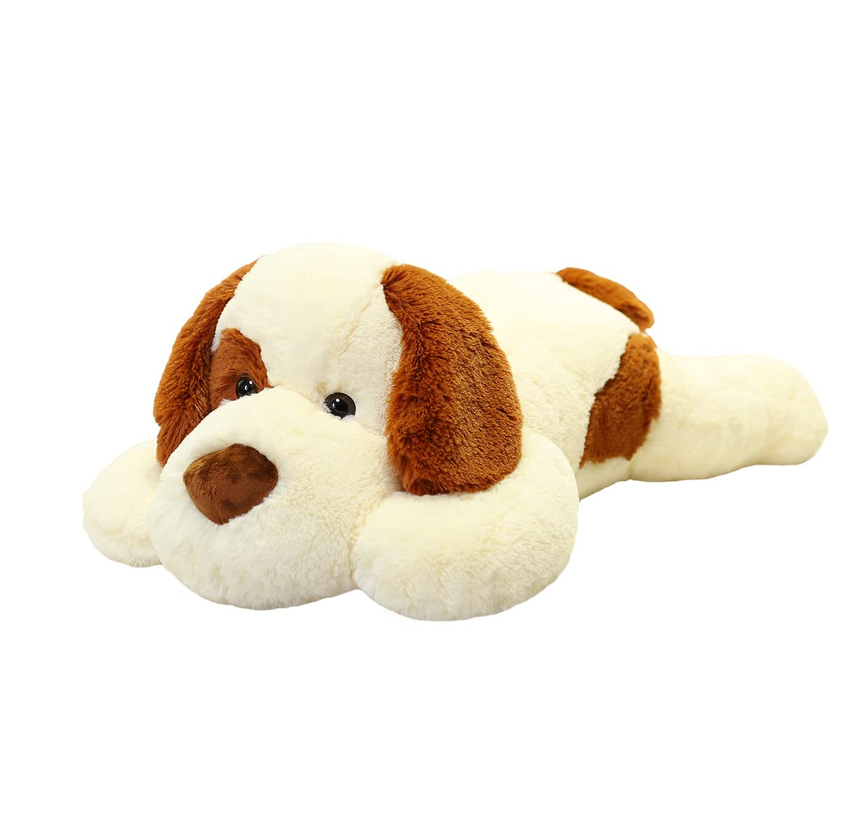 YesGIRL weighted dog plush front view, a cozy relaxation companion.