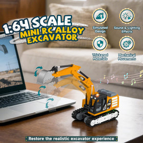 YESHIN miniature alloy RC vehicle perfect for imaginative building sessions