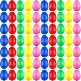 Yeshone egg shakers bulk pack in five colors for classroom rhythm activities.