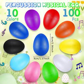 Yeshone egg shakers 10 colors—easy to engage kids in musical play.