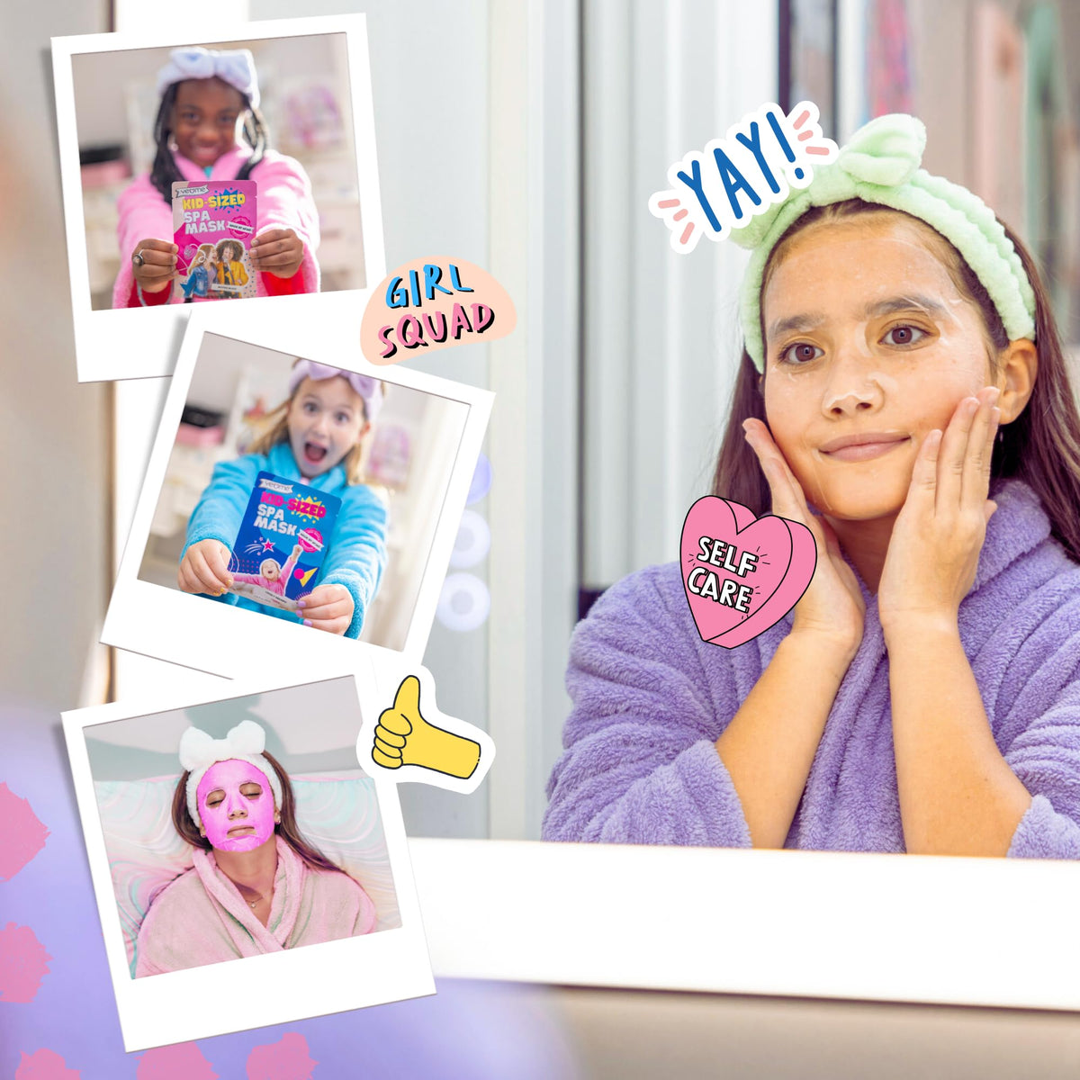 Yeüme birthday favors add a playful, spa-inspired twist.