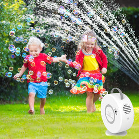 Yevohadt bubble machine is built from safe ABS plastic for families