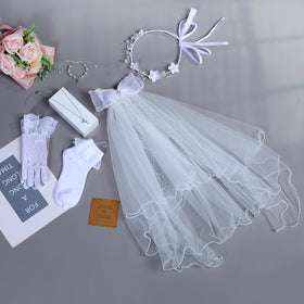 Yewkit First Communion cross bracelet adds a subtle faith accent
