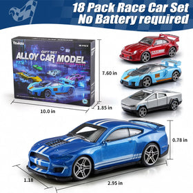 Yewkou 18-pack delivery-van 164-scale die-cast for storytelling