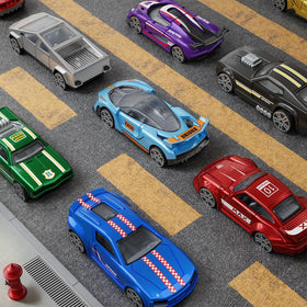 Yewkou 18-pack SUV 164-scale die-cast for outdoor adventures