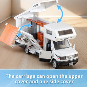 Yewkou Camper Van warm light and realistic sounds during play.