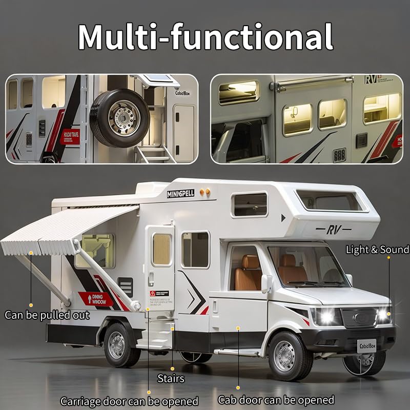 Yewkou Camper Van compact size ideal for travel and trips.