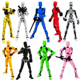 Yewmow Nova 13 Titan assembly with ready-to-play pose options