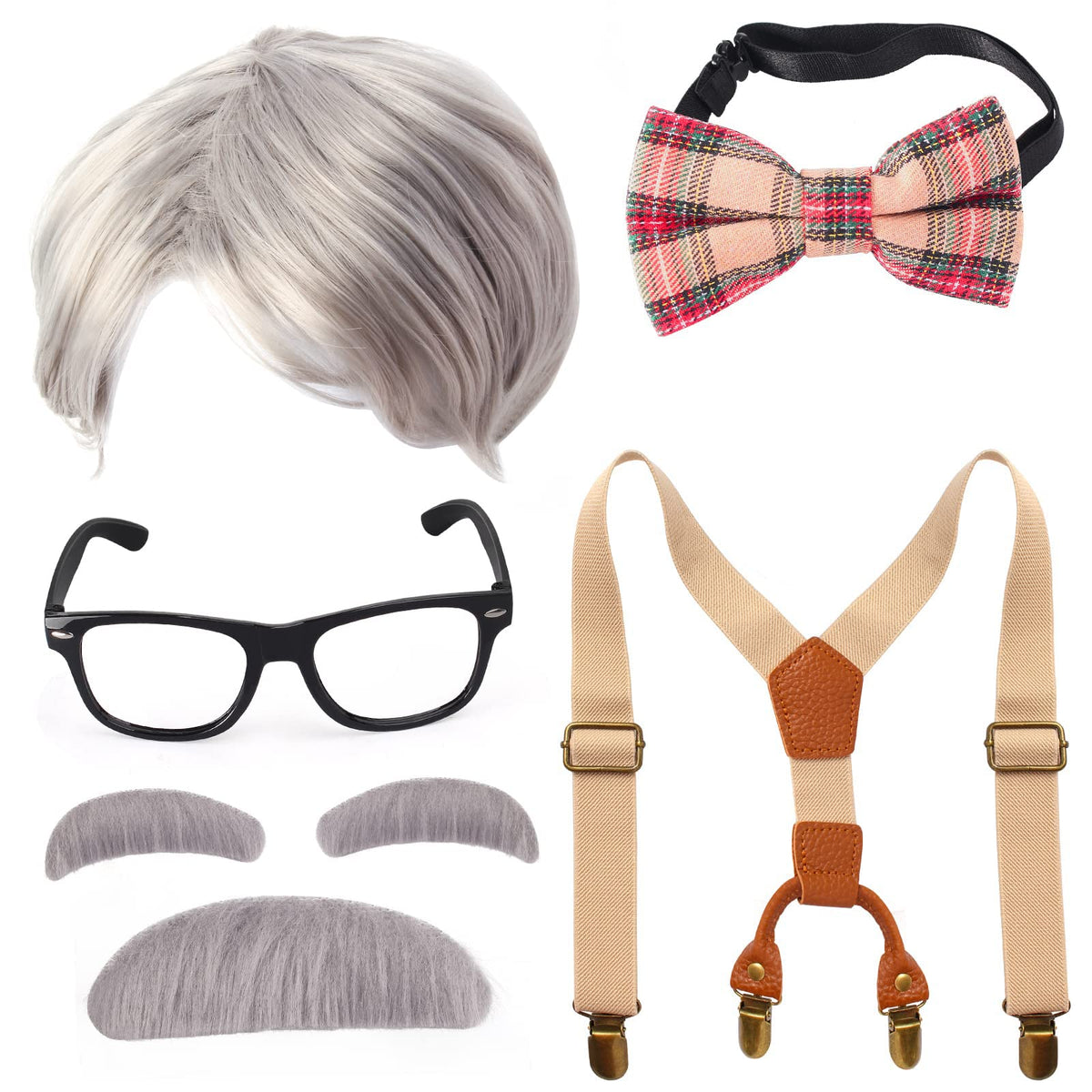 Yewong Kids Old Man sunglasses for quick retro look and complete outfit