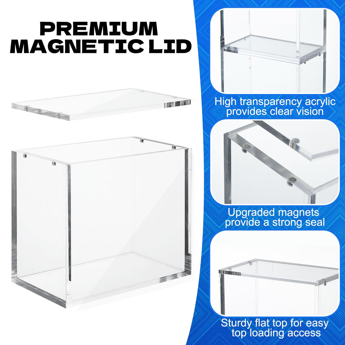 YEXEXINM precise-fit booster box holder keeping boxes neatly in place.