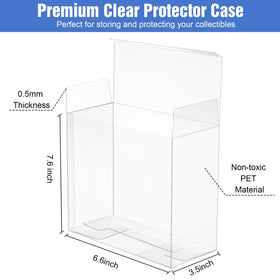 Yexiya 0.5 mm thick clear display case preserves clarity.