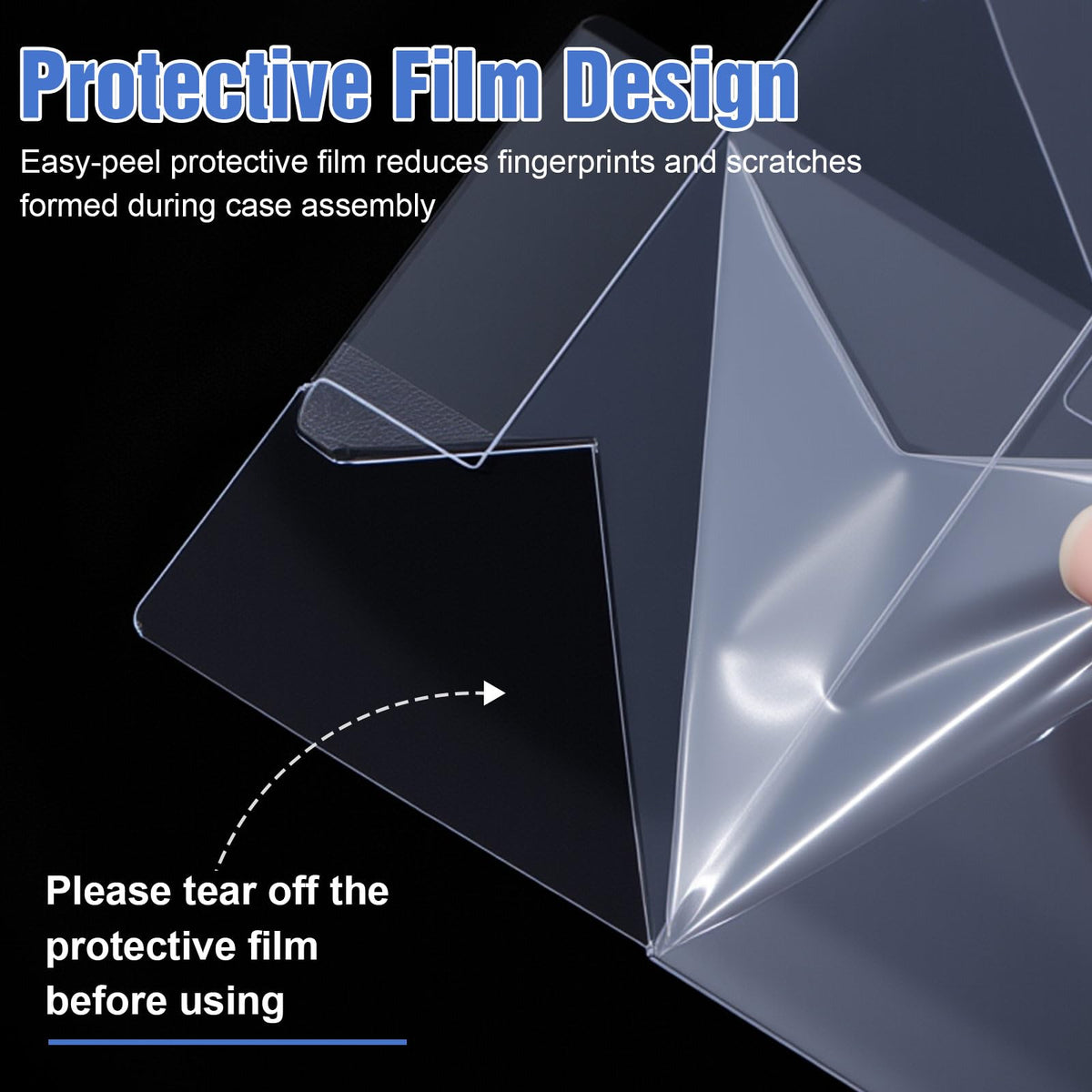 Yexiya display case folding instructions for quick setup.