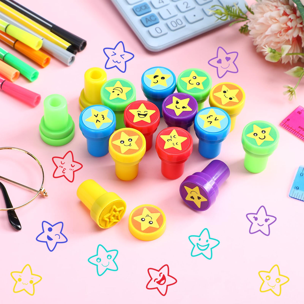 Yexiya star stampers odorless plastic shell resists wear