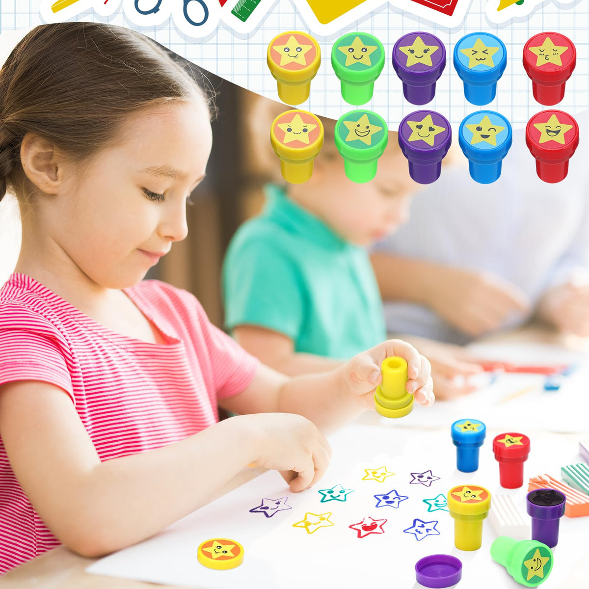 Yexiya star stampers ideal for teachers in classroom rewards
