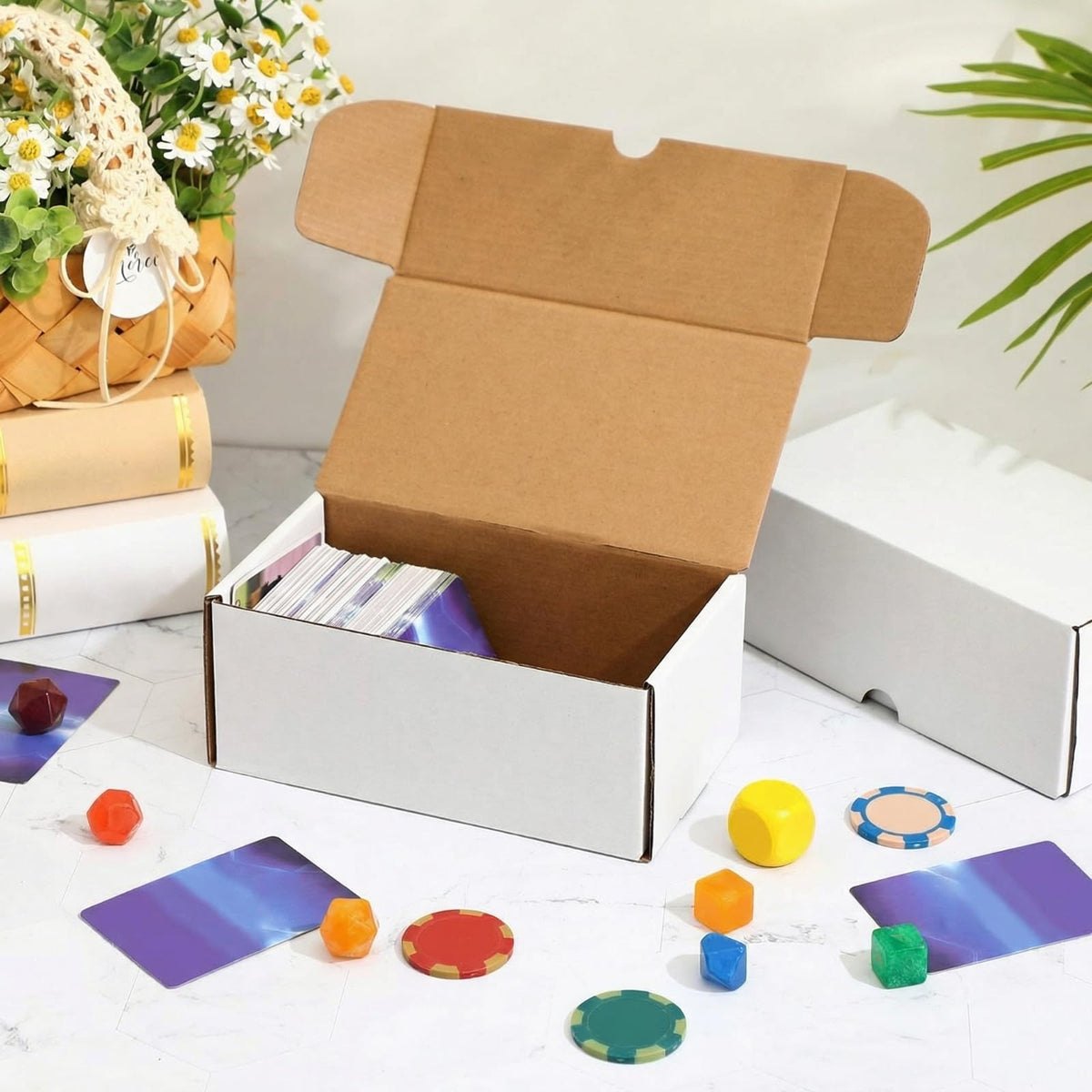 Yexiya box ready for DIY decoration with patterns