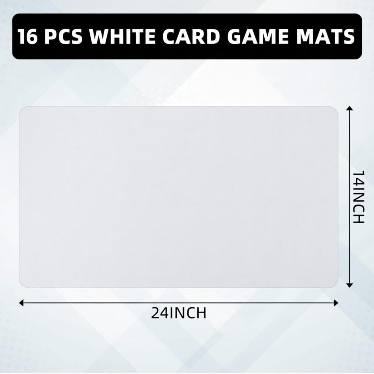 Yexiya sublimation blank playmat ready for custom designs and printing