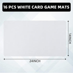 Yexiya sublimation blank playmat ready for custom designs and printing