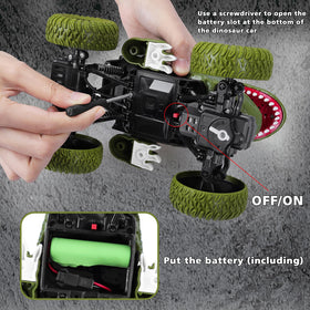 YEZI RC controller with ergonomic grip for precise steering.