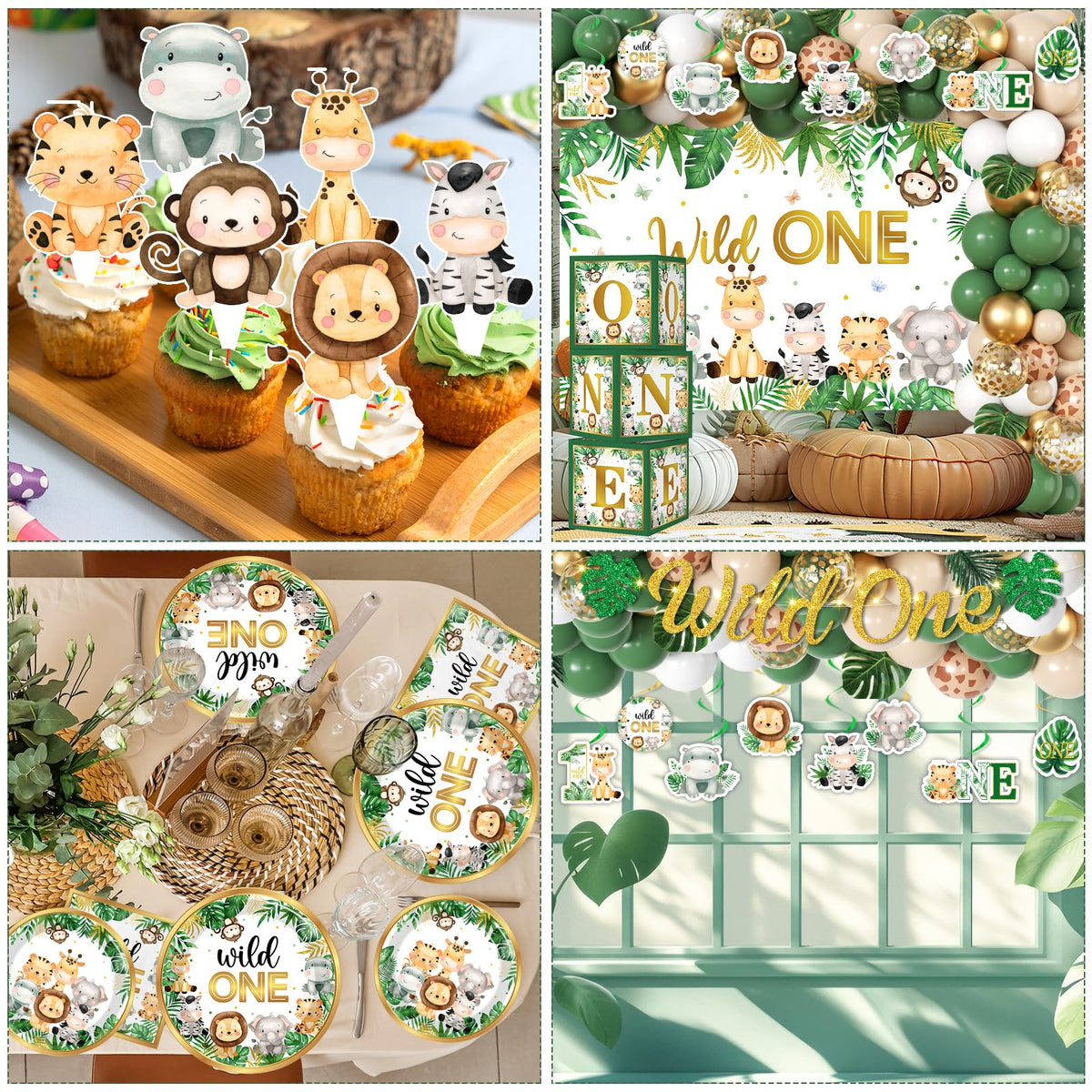 YGCTBVY wild party hat adds festive fun to the jungle party