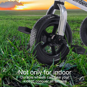 YGJT 3-in-1 Tricycle carbon steel frame offers sturdy support for kids.
