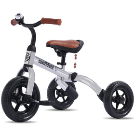 YGJT 3-in-1 Tricycle folding design for easy storage and transport during outdoor play.
