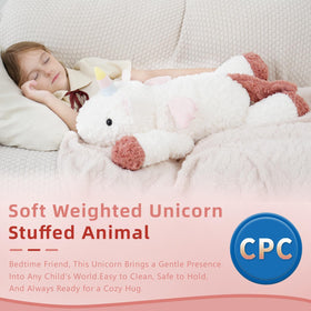 YGZE 24inch unicorn bedtime buddy supports relaxed afternoons and night routines.