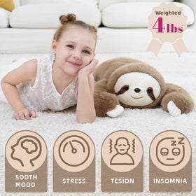YGZE soft plush fabric invites cozy hugs for soothing sensory comfort.