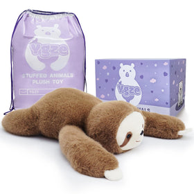 YGZE weighted sloth plush in 25-inch form provides calming bedtime comfort.