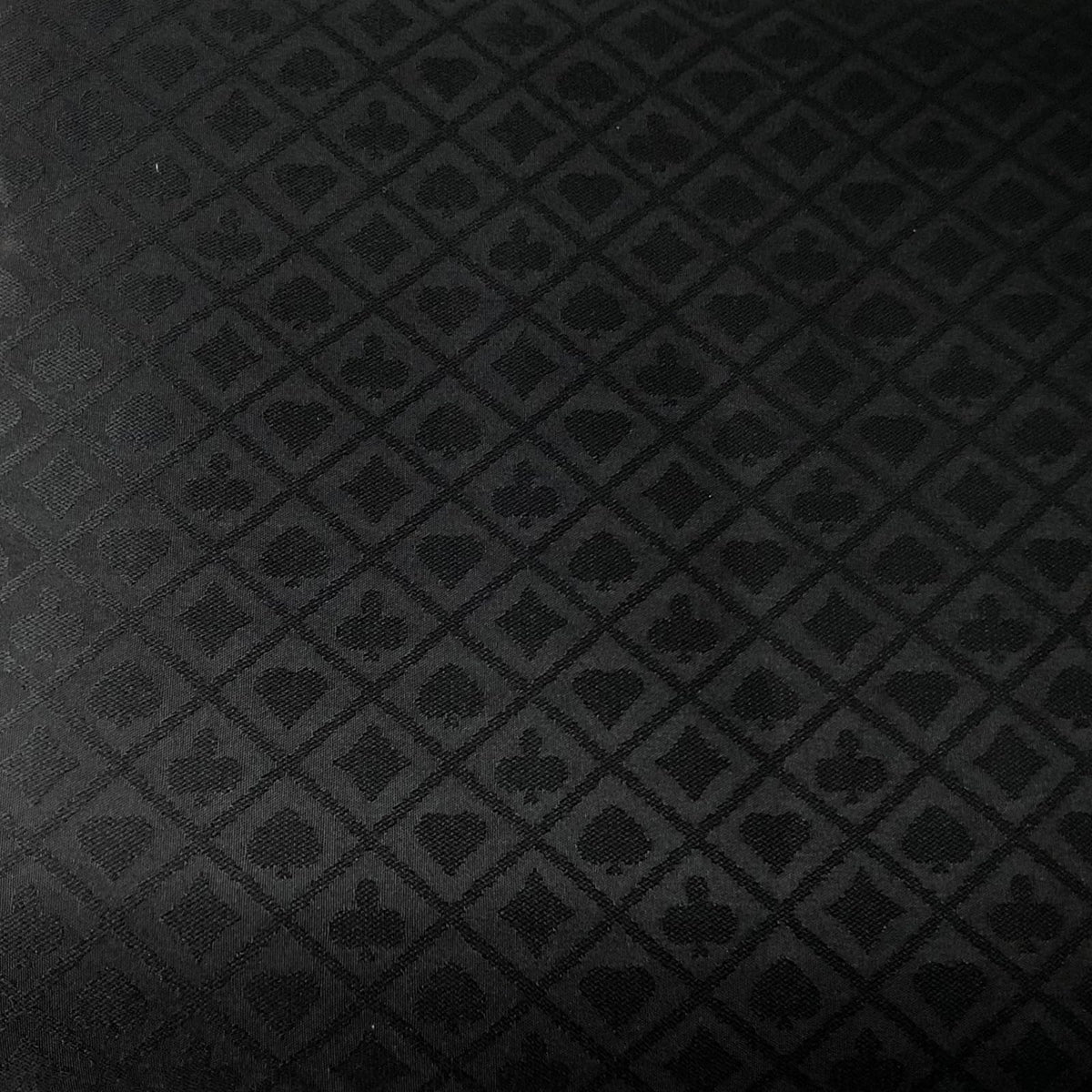 YH Poker speed cloth 108x60 black fabric for smooth dealing and quick cleanup.
