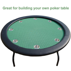 YH Poker Speed Cloth showing easy cleanup of spills with liquids wipe away.