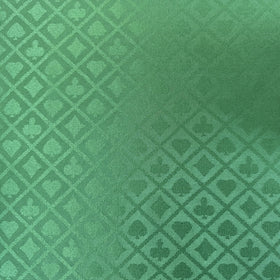 YH Poker Speed Cloth green pattern closeup showing durable casino-style texture.