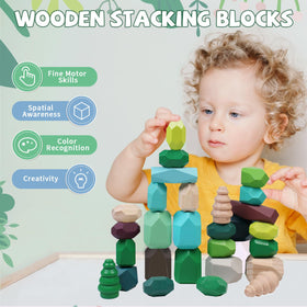 YHHYTOY forest-theme blocks inspire creative building and collaboration.