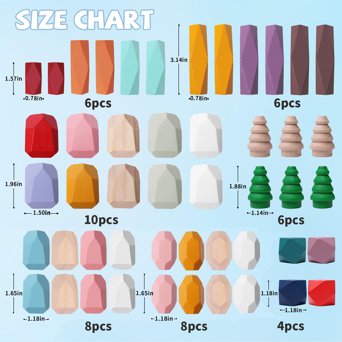 YHHYTOY gift-ready packaging for ages 3+