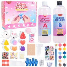 YHMQDU Taba Squishy Kit unboxing shows complete starter setup for mess free crafting