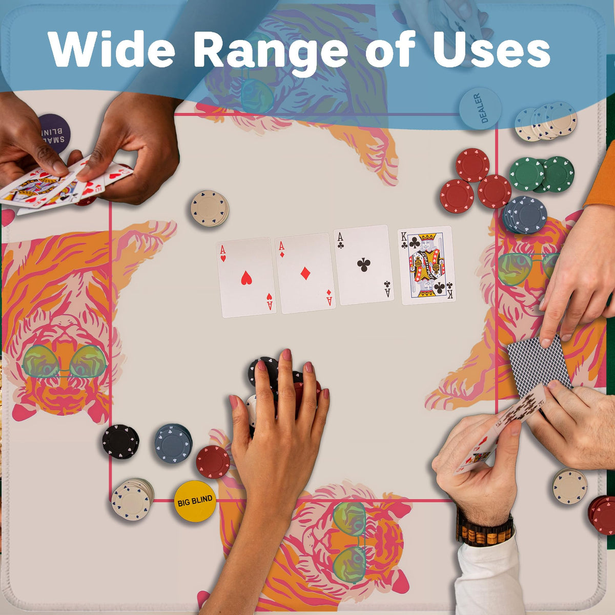 Yhtrg varied pattern options to refresh your table decor.