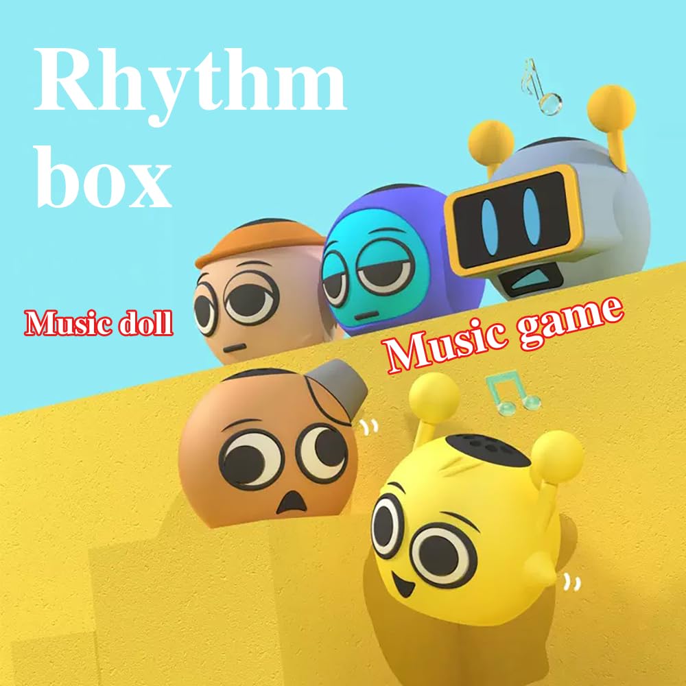 YHWSLYZ Rhythm Box in action shows portable, screen-free music creation