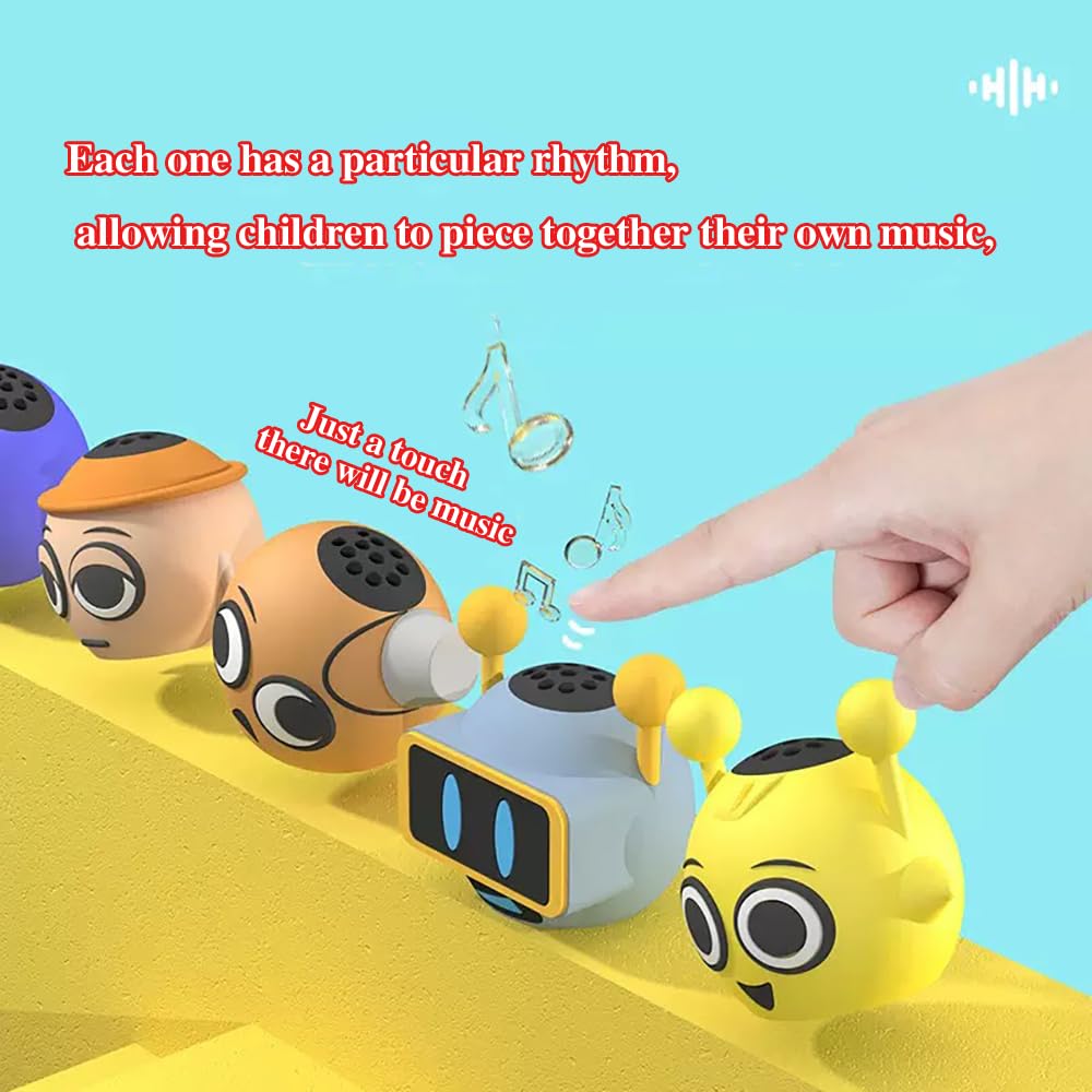 YHWSLYZ Rhythm Box pressed-head action demonstrates tactile musical interaction