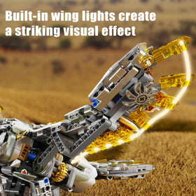 Yibo mechanical eagle gear system detail for smooth rotation