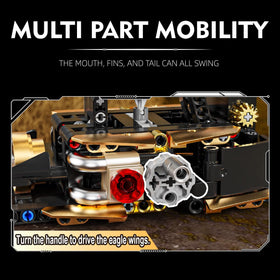 Yibo mechanical eagle assembly instructions for easy building