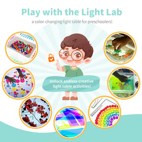 Yichushisu kids tracing with light table promotes focused practice and fine motor skills